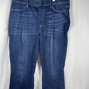 Judy Blue Jeans Women 20W Blue Mid Rise Denim Skinny Fit Pull On Jegging Stretch
